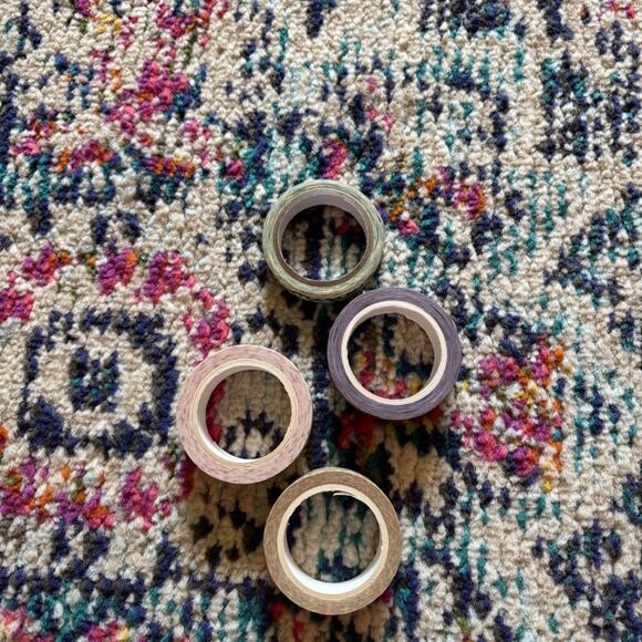 ban.do Patterned Washi Tape Bundle – Set of 4 - Picture 2 of 2